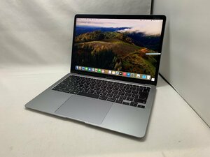 １円スタート！！ Apple MacBook Air A2337 (M1, 2020) スペースグレイ [Nmc]