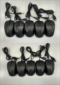 1 jpy start!![ not yet inspection goods ]ELECOM USB mouse 10 piece set [Etc]