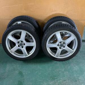 215/45R17 2018年製 ヨコハマ　アイスガード　ホイール付きスタッドレス　4本セット　PCD114　ET53　５H