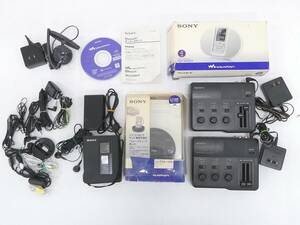 01 07-595137-10 [Y] SONY ソニー WALKMAN NW-S636F 他 オーディオ機器 まとめセット ミキサー カセットプレーヤー 他 札07