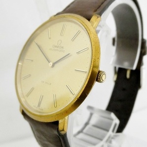 16 38-594642-01 [Y] オメガ OMEGA デビル DE VILLE 24石 151.0039 Cal.711 自動巻 腕時計 ゴールド系 2針 ラウンドフェイス 福38の画像2