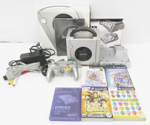 02 69-595619-16 [Y] 任天堂 ゲームキューブ DOL-001 GAME BOY PLAYER DOL-017 ソフト ヒカルの碁 PHANTASY STAR ONLINE 他 セット 旭69