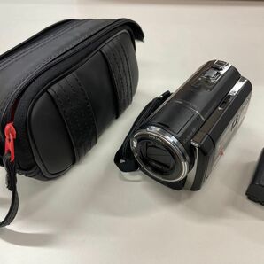 【中古】SONY ソニー Handycam HDR-PJ590V ビデオカメラ（本体＋バッテリー＋ケース）