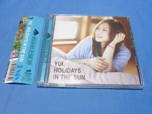 YUI HOLIDAYS IN THE SUN 　CD＋DVD2枚組/　to Mother ・again・ Parade　等収録　帯付