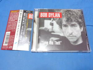 ボブ・ディラン 　ラブ・アンド・セフト　BOB DYLAN 　国内盤/ トゥイードル・ディー&トゥイードル・ダム等収録　帯付