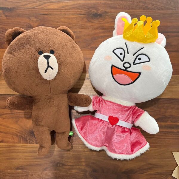 LINEフレンズ ブラウン&コニーBIGぬいぐるみ