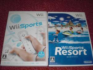 即決Wii Wii スポーツ&Wiiスポーツ　リゾート　