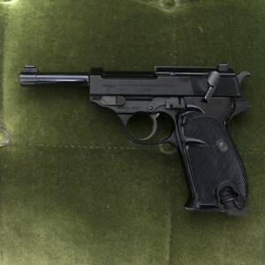 [ junk treatment ]WA Western arm zwarusa-P38 war after type commercial ABS fixation gas gun 