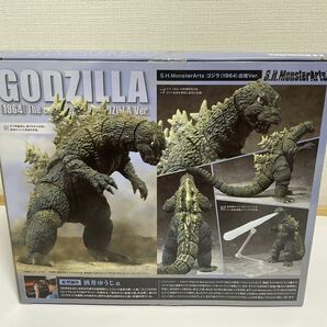 未開封 初版 S.H.MonsterArts ゴジラ 1964 出現Ver. モンスターアーツ モスゴジ 魂ウェブ商店 バンダイ GODZILLA アーツ BANDAIモスラ の画像2