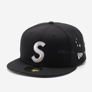 Supreme - Characters S Logo New Era　黒7.3/4　シュプリーム - キャラクターズ エス ロゴ ニューエラ　2022SS