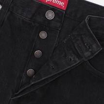 Supreme - Stone Washed Black Slim Jeans 黒W36 シュプリーム - ストーン ウォッシュド ブラック スリム ジーンズ 2023SS_画像4