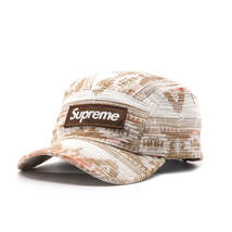 Supreme - Woven Pattern Camp Cap タン シュプリーム - ウーブン パターン キャンプ キャップ 2022FW_画像1