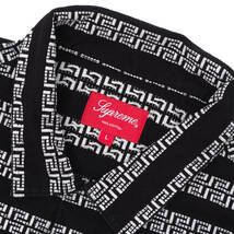 Supreme - Key Stripe S/S Shirt　黒L　シュプリーム - キー ストライプ ショートスリーブ シャツ　2019SS_画像2