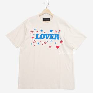 Bianca Chandon - Lover T-Shirt #1　クリームL　ビアンカ シャンドン - ラバー ティーシャツ #1　2022SS