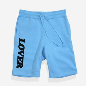 Bianca Chandon - LOVER Sweatshorts　青L　ビアンカ シャンドン - ラバー スウェットショーツ　2020SS