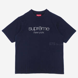 Supreme - Classic Logo S/S Top　紺XL　シュプリーム - クラシック ロゴ ショートスリーブ トップ　2023FW