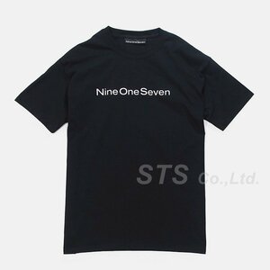 Nine One Seven - Nine One Seven T-Shirt 黒M ナイン ワン セブン - ナイン ワン セブン ティーシャツ 2016FW