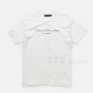 Nine One Seven - Relax T-Shirt 白XL ナイン ワン セブン - リラックス ティーシャツ 2018SS