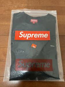 シュプリーム Box Logo Tee スモール ボックス ロゴ 半袖 Tシャツ サイズL 黒色 ユーズド ステッカー付