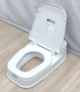 リフォームトイレ P型 両用式 ヤマザキ CONDOR 39.5×19×61.5cm 床に段差のあるトイレ用 中古美品