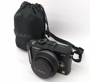 一眼レフ デジタルカメラ Lumix DMC GF1 Panasonic パナソニック ルミックス DMC GF1 レンズ 2個 日本製 国産 デジカメ 現状品