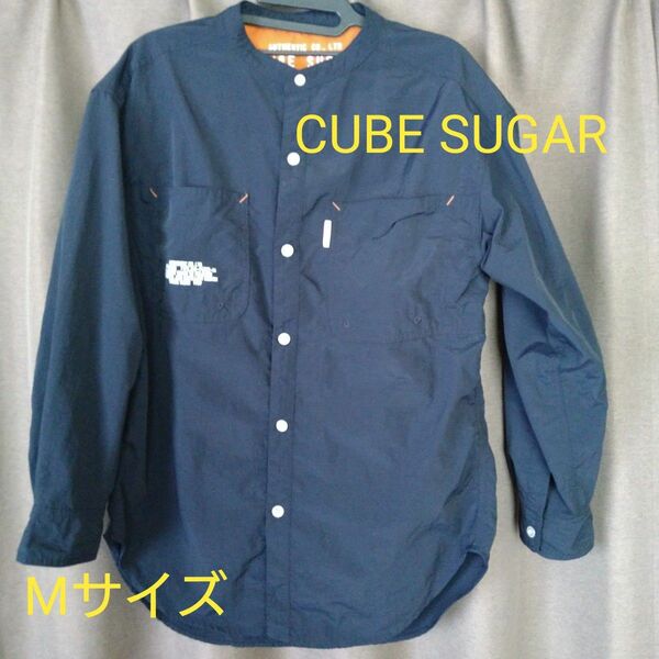 CUBE SUGAR　ナイロン素材シャツ