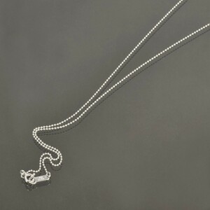  chain necklace silver 925 ball chain width 1.0mm length 55cml. silver Silver accessory lady's men's 