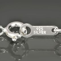 ネックレス チェーン シルバー925 2面カット喜平チェーン 幅2.6mm 長さ60cm｜鎖 銀 Silver アクセサリー レディース メンズ_画像3