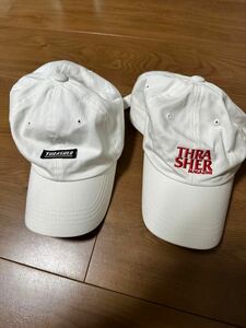 THRASHER 2個セット キャップ 帽子 ホワイト　