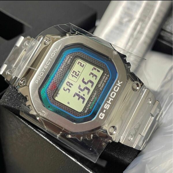 G-SHOCK GMW-B5000PC-1JF シルバーフルメタル レインボーカラー 国内正規品 CASIO