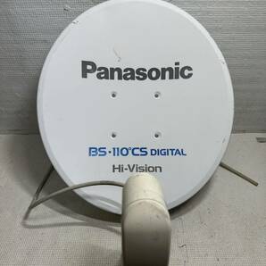 Panasonic パナソニック JEITA BS CS Digital アンテナ TA-BCS40R1 BS-110★現状品ジャンク扱いの画像1