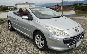 2005 Peugeot307CC　電動オープン　Vehicle inspection1995Octoberまで