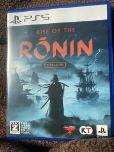 【PS5】 Rise of the Ronin Z version ダウンロードコード未使用　早期購入特典付き