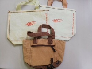 BEAMS ビームス ハンドバッグ キャンバス 手提げ 鞄 ショップ袋 