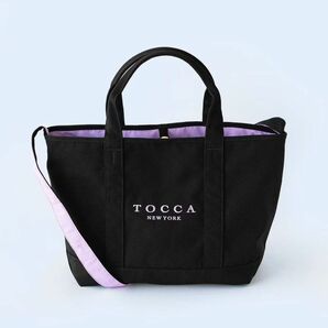 新品 TOCCA SANA TOTE M トートバッグ M ブラック