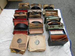 * old house .. rare era thing SP record record western-style music * light music * popular * film music *.. bending * Jazz *Victor*S record etc. approximately 430 sheets box attaching / dead stock have 