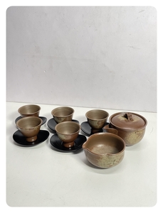 * collector worth seeing Bizen?. tea utensils small teapot hot water . hot water cold .. ceramics made handicraft tea utensils Japanese-style tableware ma883