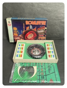 ● コレクター必見 未使用 当時物 レトロ ビンテージ おもちゃ ルーレット ミニゲーム 玩具 コレクション 昭和レトロ ma931