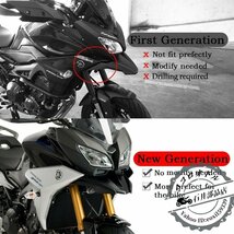 オートバイトレーサーフロントホイールフェンダ適用車種Yamaha MT09 Tracer 2018-2021 MT 09 Tracer 900 アクセサリー_画像4