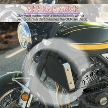 オートバイ アルミニウム エンジン ラジエーター シールド Z 900 RS 水タンク クーラー 冷却システム適用車種K-awasaki Z900RS_画像7