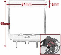 オートバイスタンドホルダー電話携帯電話GPSナビゲーションプレートブラケット適用車種 K.T.M 790_画像7