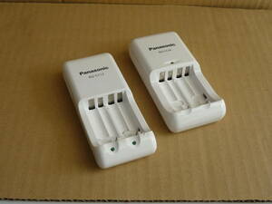 Panasonic Panasonic charger BQ-CC24 BQ-CC12 set used 