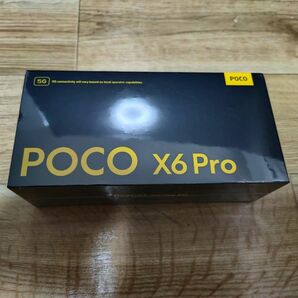 新品未開封 POCO X6 Pro グローバル版 Yellow 12GB 512GB SIMフリー ケースおまけ
