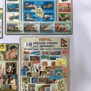 ★外国の切手★ 海外切手シート 海外切手 消印付き 消印なし 趣味 収集 コレクション 大量切手 1円スタート♪♪の画像7
