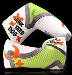 2011年 SCOTTY CAMERON - CUSTOM SHOP - JUNK YARD DOG LIME - Headcover スコッティ キャメロン カスタムショップ パターカバー 超美品