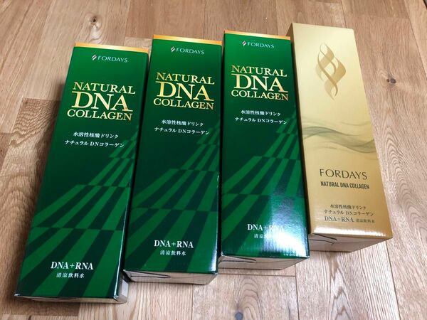 NATURAL DNA COLLAGEN◆核酸ドリンク◆フォーデイズ◆FORDAYS◆４本セット