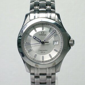 ■ 1円 ～ 中古品 参定17.6万■ OMEGA オメガ ■ シーマスター120 2511.31 ■ クォーツ ビンテージ シルバー 銀 ブルー 青 メンズ ボーイズ