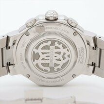 ■ 1円 ～ 正規 中古 参定17万■ ロベルト カヴァリ roberto cavalli FRANCK MULLER ■ クロノグラフ RV1G003M0061 ■箱保 メンズ ブルー_画像5