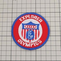 BI17 EXPLORER OLYMPICS ワッペン パッチ ロゴ エンブレム 輸入雑貨_画像3