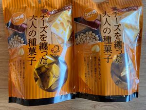 2袋！　じゃり豆チーズを纏った大人の種菓子濃厚チーズ トーノー